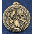 2.5" Stock Cast Medallion (Arts & Crafts)